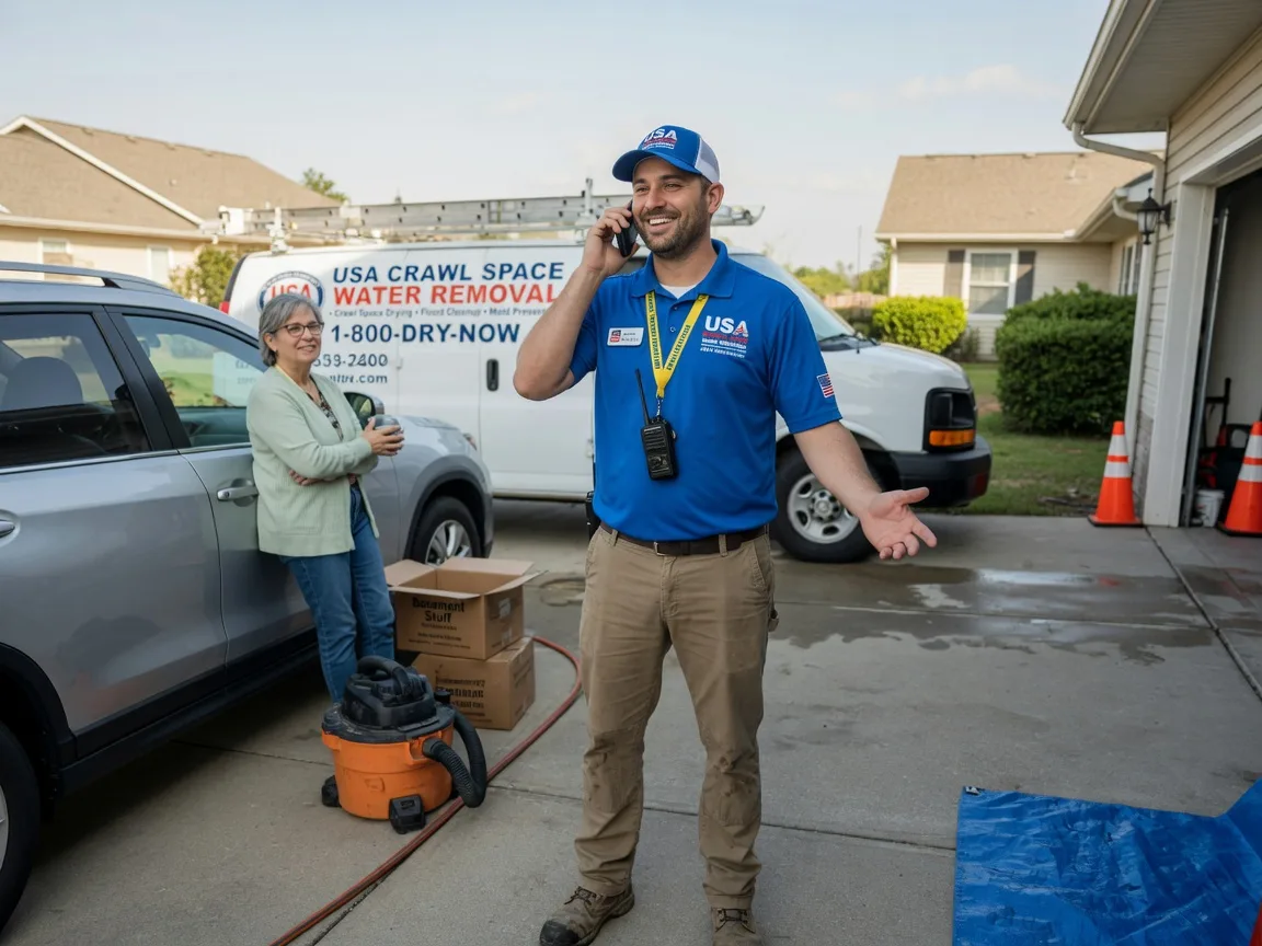 Crawl Space Water Removal Ellington, CT FAQs